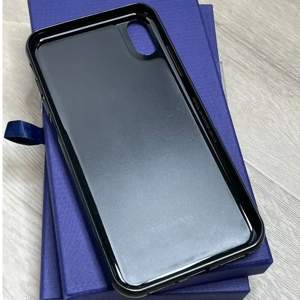 swarovski Glam Rock iPhone XS Max smartphone case Gray